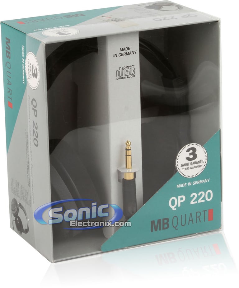 MB Quart QP 220 (QP220) Over-Ear Open-Back Headphones Image 7