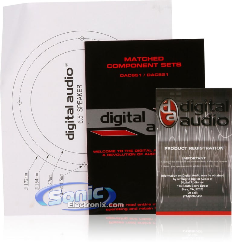 Digital Audio DAC651 Image 13
