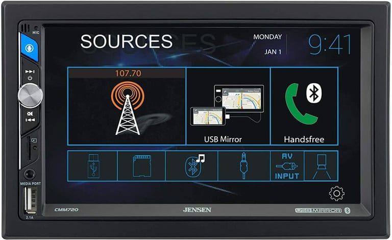 Jensen CMM720 (Doesn't Play CD's) Image 2