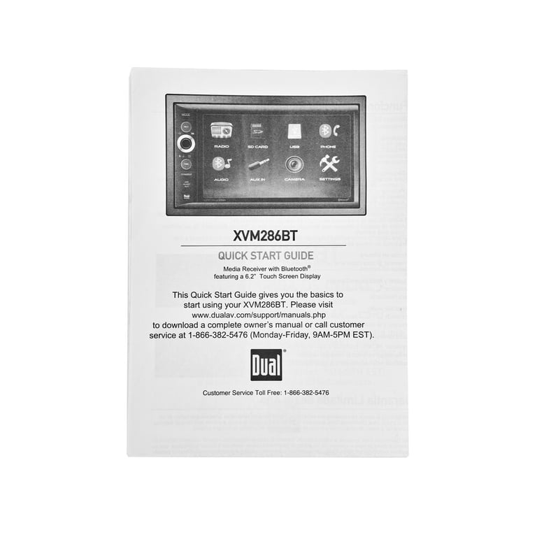 Dual XVM286BT (Open Box, Complete) Image 7