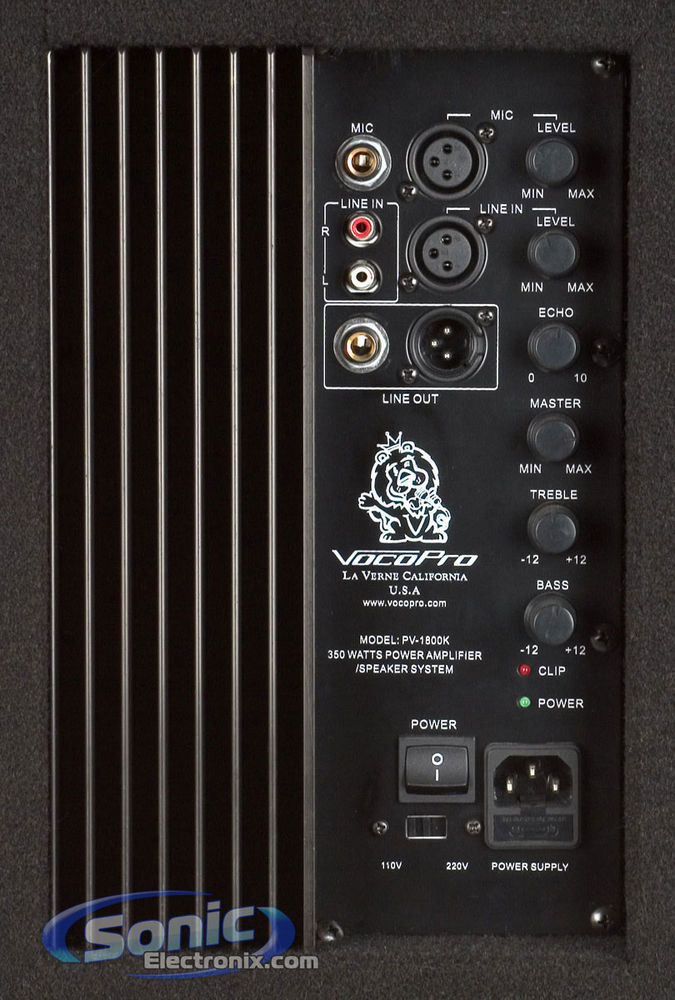 VocoPro PV-1800 Image 2