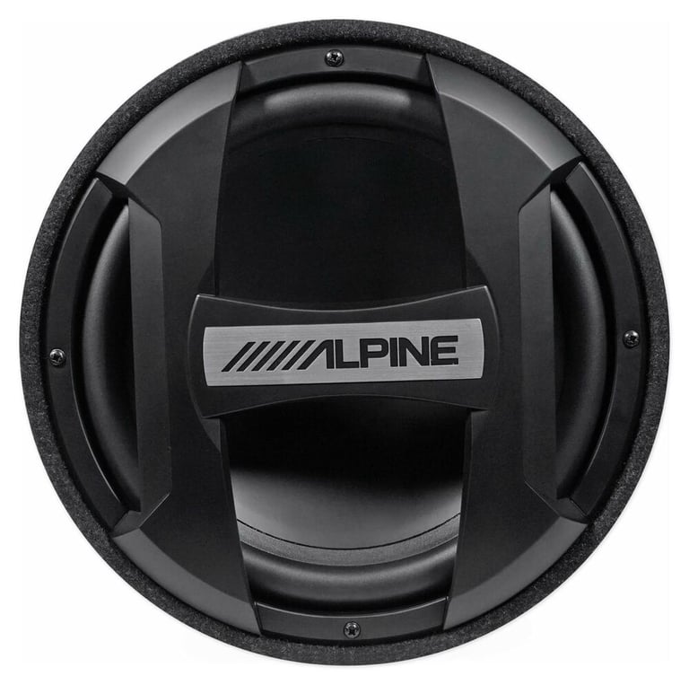 Alpine KTA-200M + Alpine SWT-S10 10" Sealed Subwoofer Tube Enclosure Package Image 4