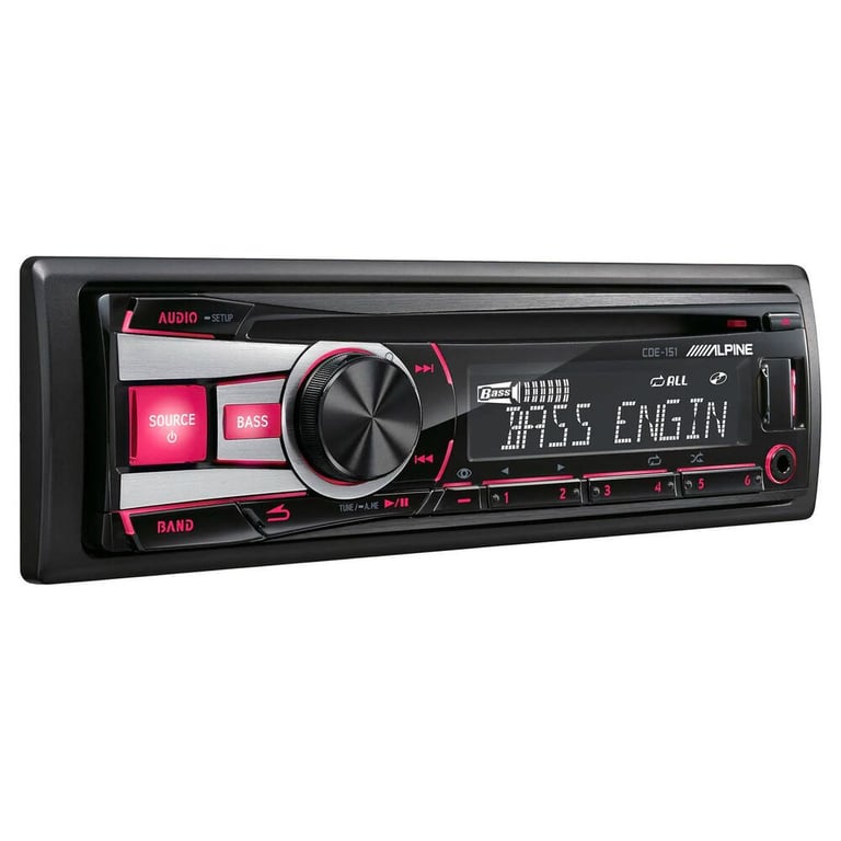 Alpine CDE-170 Advanced CD Receiver Image 1