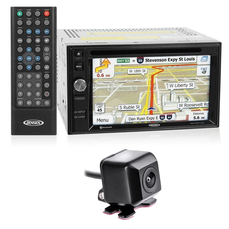 Jensen VX6020C (Remanufactured) + Free NVX Backup Camera Image 1