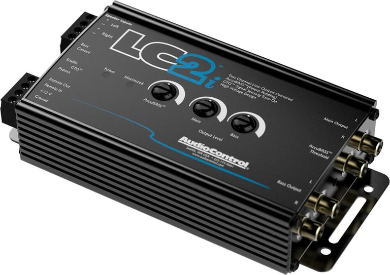 AudioControl LC2i - Black + Free NVX Complete Bass Knob Image 4