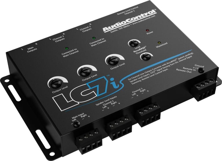 AudioControl LC7i - Black + Free NVX Complete Bass Knob Image 3