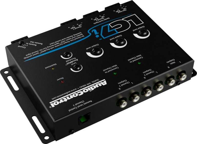 AudioControl LC7i - Black + Free NVX Complete Bass Knob Image 5