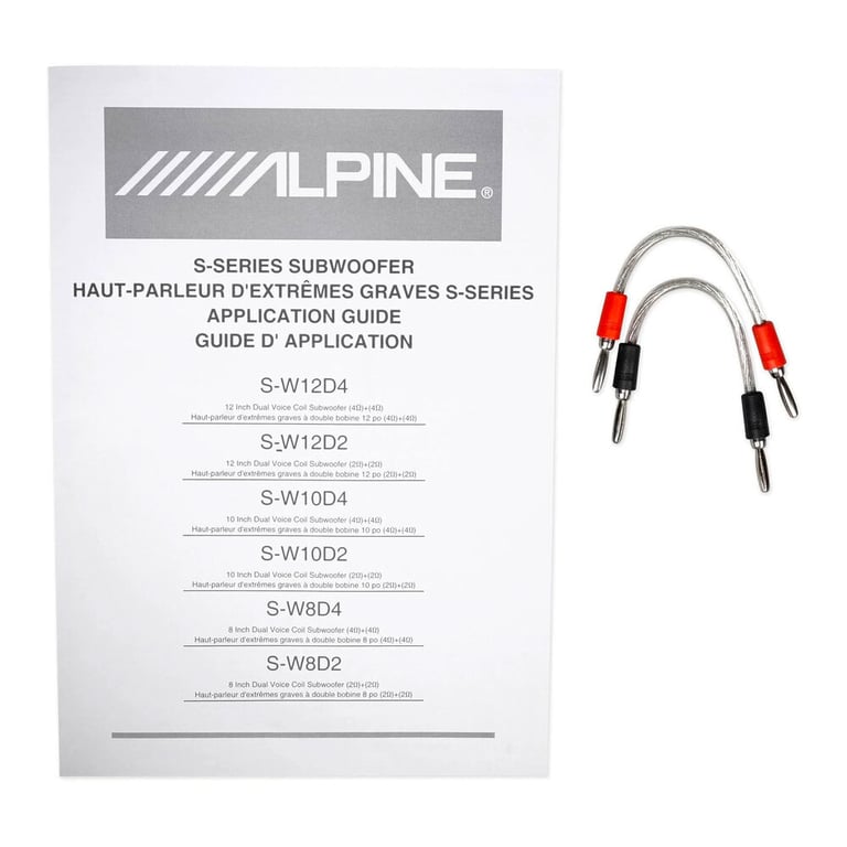 Alpine S-W10D2 with Sealed Enclosure Image 8