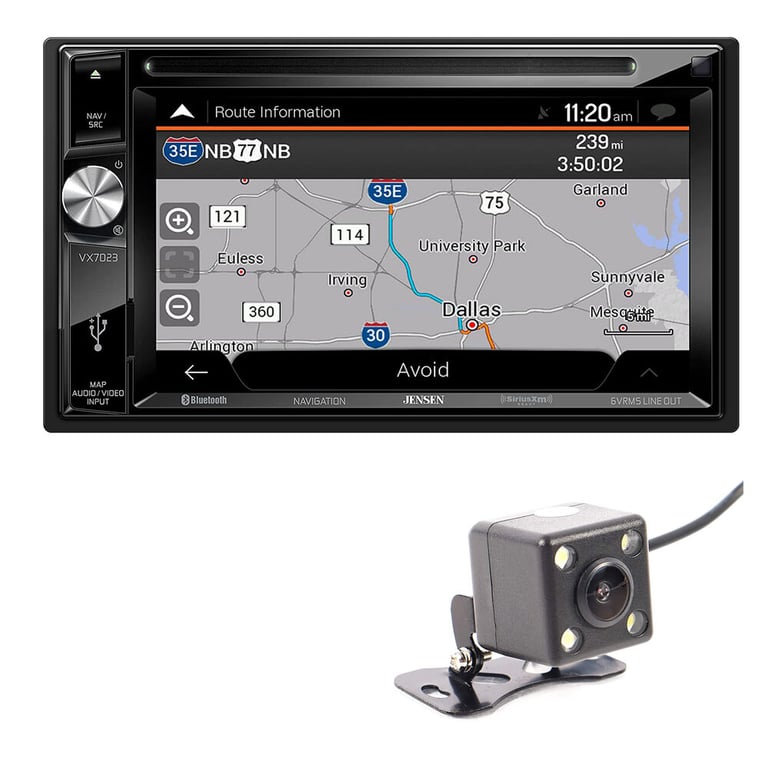 Jensen VX7023 (Renewed) + Free Belva Backup Camera Image 1