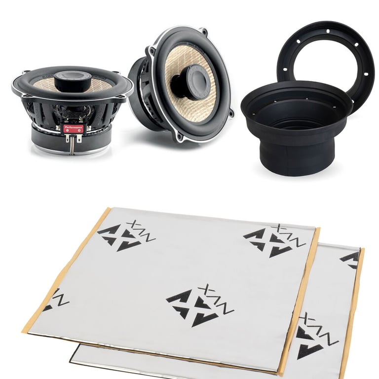 Focal PC130F (PC 130F) + Free High Quality Sound Deadening and Speaker Baffles Image 1