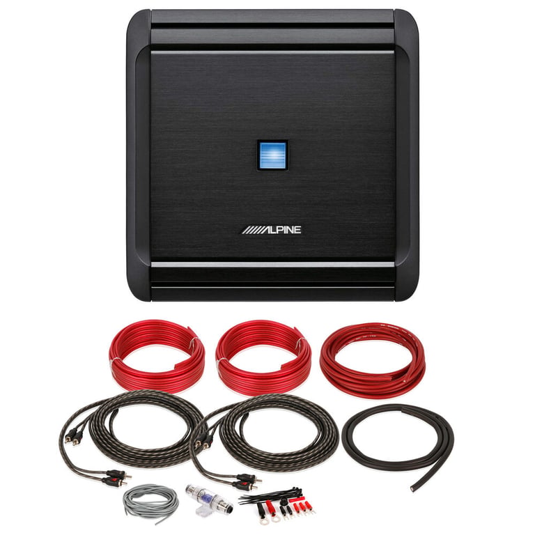 Alpine MRV-F300 with Amplifier Wiring Kit Image 1
