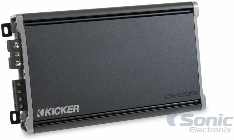 Kicker 46CXA12001T with Amplifier Wiring Kit Image 2