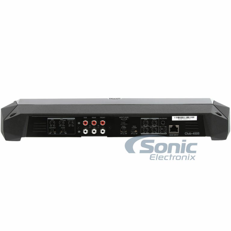 JBL CLUB-4505 + Free Premium NVX Amp Kit Image 5