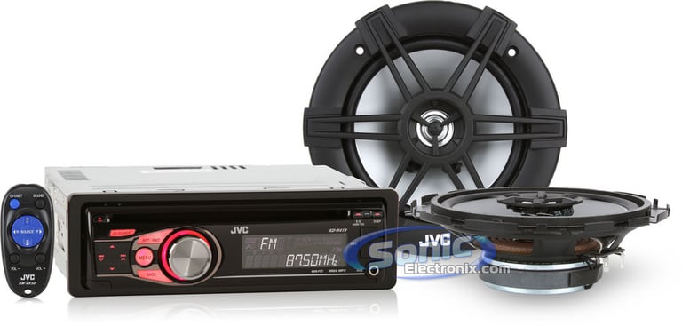 JVC KD-PKR418 (KD-R418 + CS-XM620) Image 1