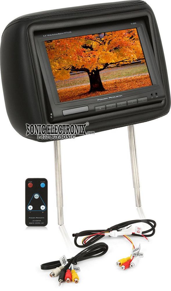 Power Acoustik H-8BK (Black) R/B Image 1