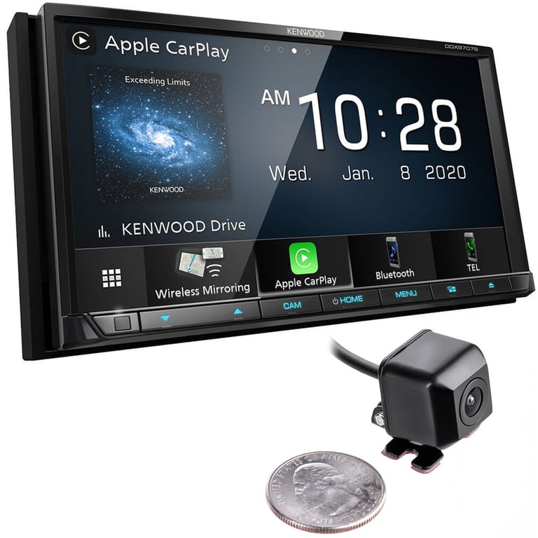 Kenwood DDX9707S with Backup Camera Image 1
