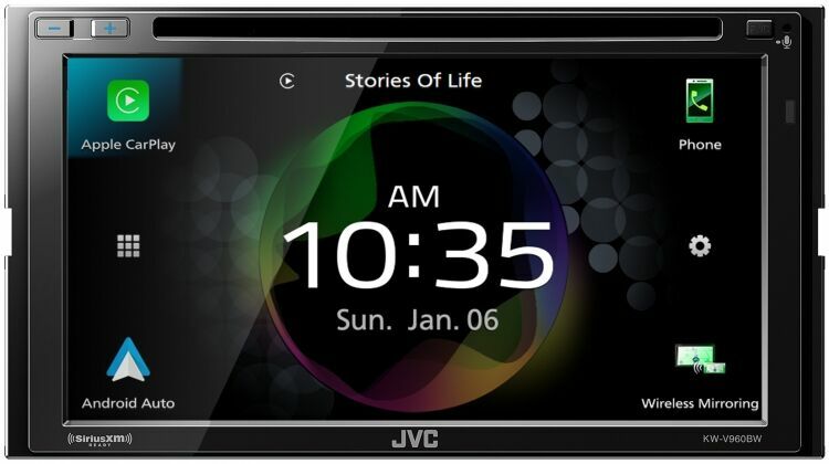JVC KW-V960BW with Backup Camera Image 7