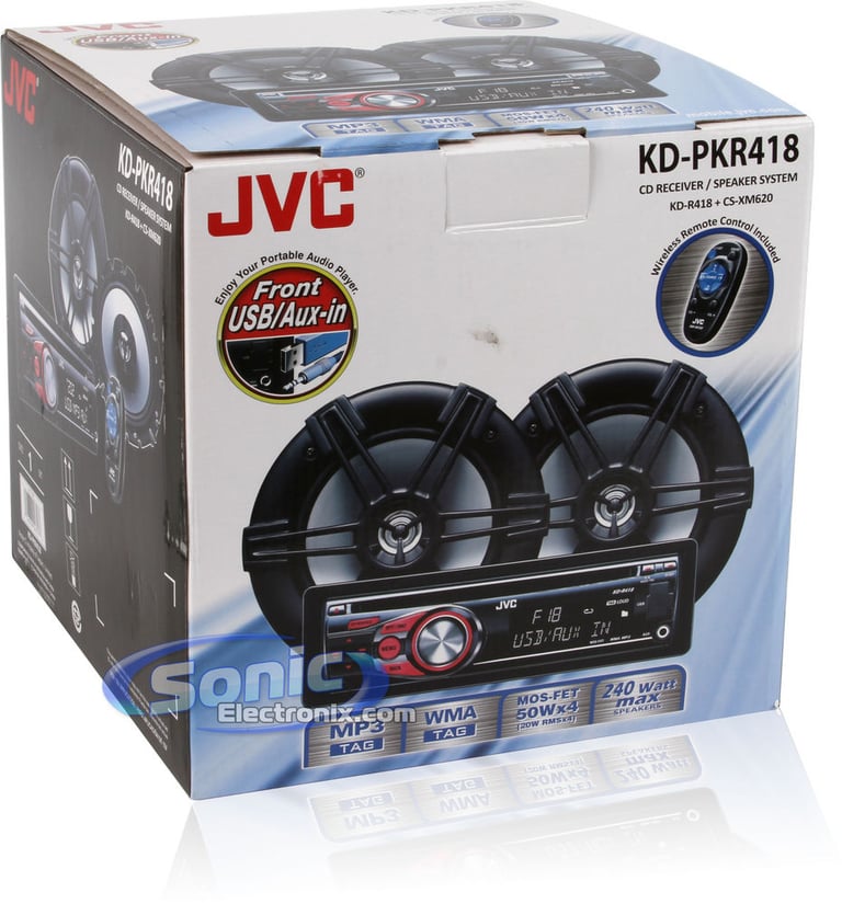 JVC KD-PKR418 (KD-R418 + CS-XM620) Image 16