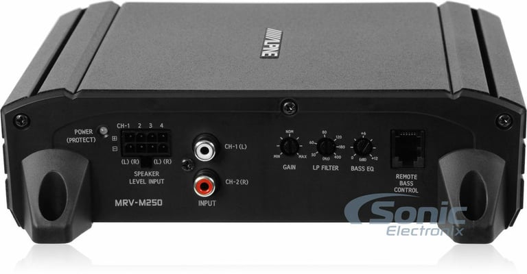 Alpine MRV-M250 Amplifier + Free Amp Kit Image 4