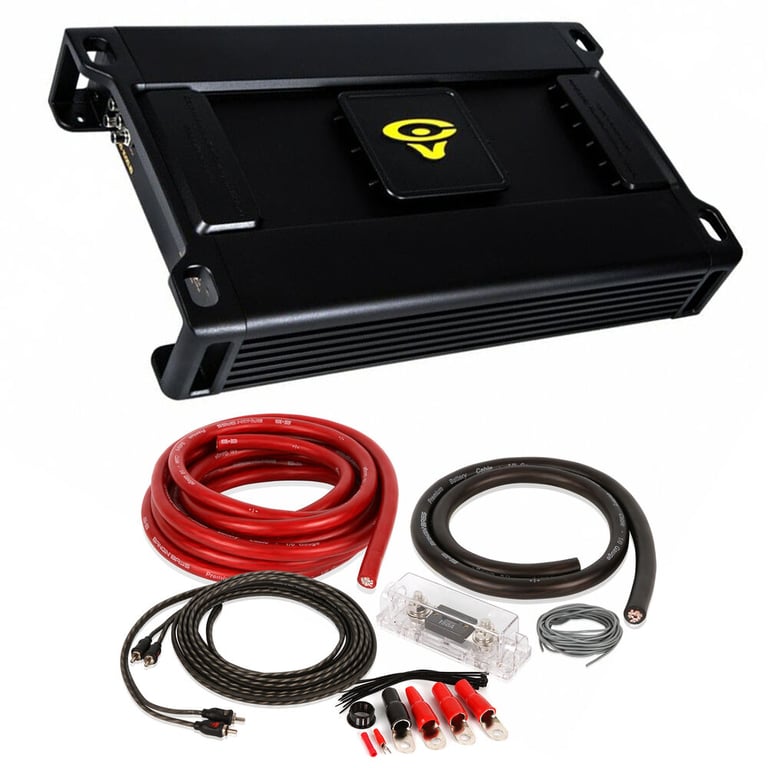 Cerwin-Vega SPRO1600.1D Amplifier + Free 1/0 Gauge Amp Kit Image 1