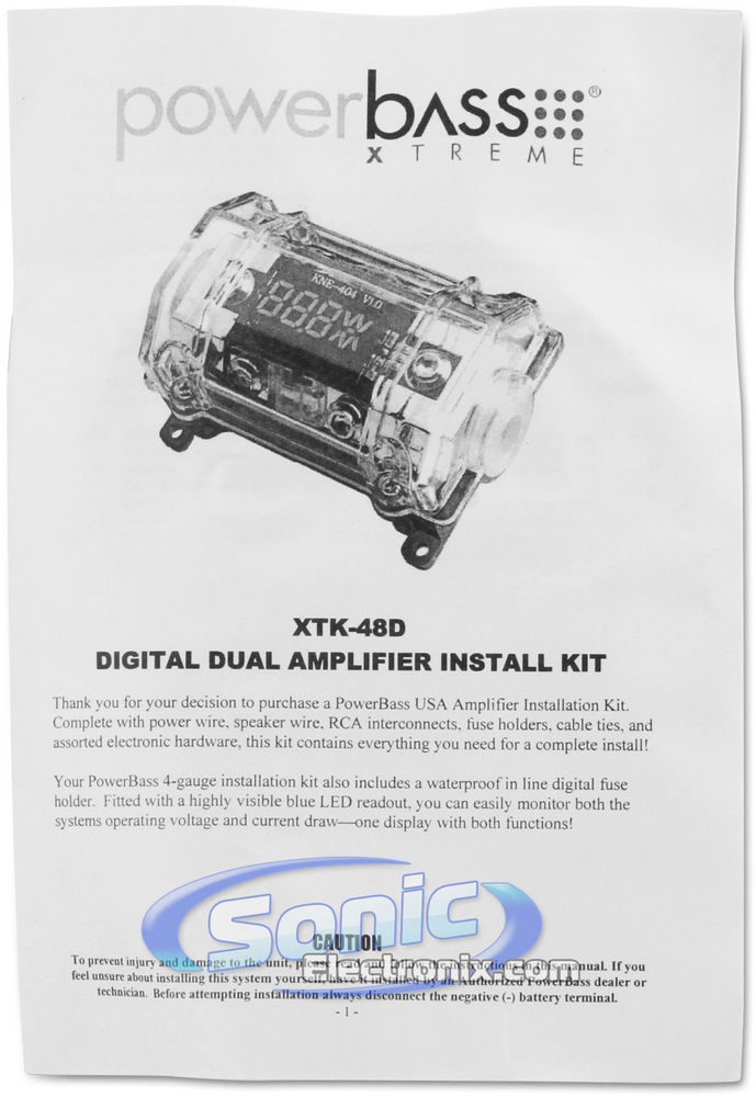 PowerBass Xtreme XTK-48D Image 14