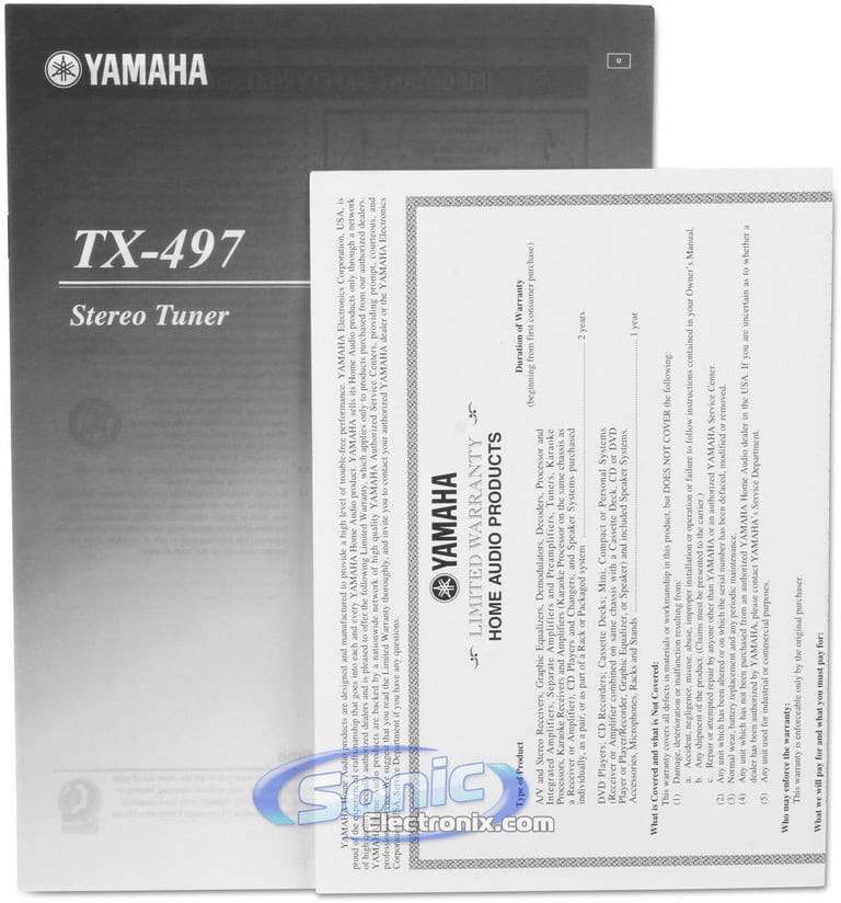 Yamaha TX-497 Image 6