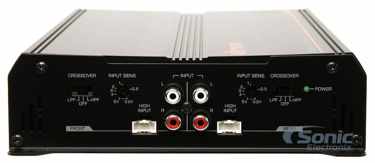 JVC KS-DR3004 Amplifier + Belva 4 Gauge Amp Kit Image 4