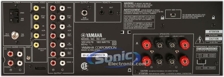 Yamaha RX-497 Image 6