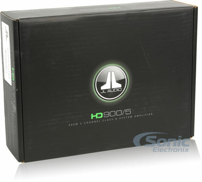 JL Audio HD900/5 with Amplifier Wiring Kit Image 8