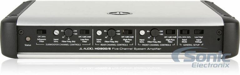 JL Audio HD900/5 with Amplifier Wiring Kit Image 6