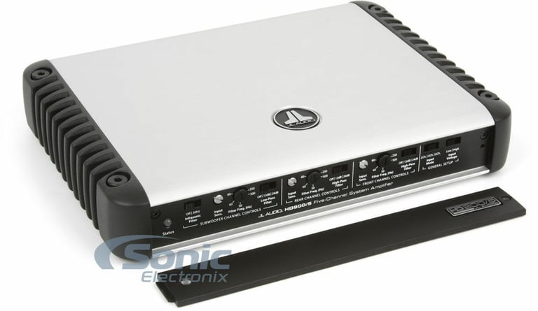 JL Audio HD900/5 with Amplifier Wiring Kit Image 3