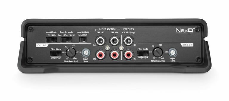 JL JD400/4 with Amplifier Wiring Kit Image 5
