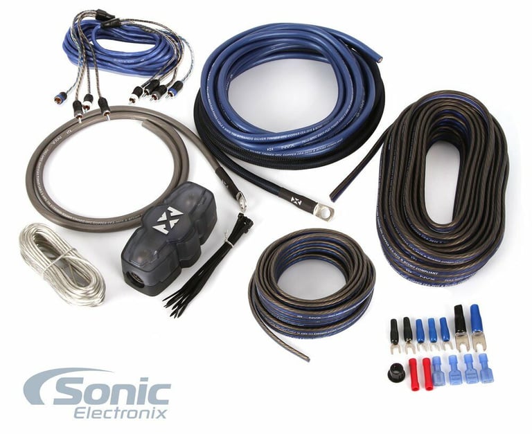 JL Audio MX280/4 Amplifier with Amplifier Wiring Kit Image 7