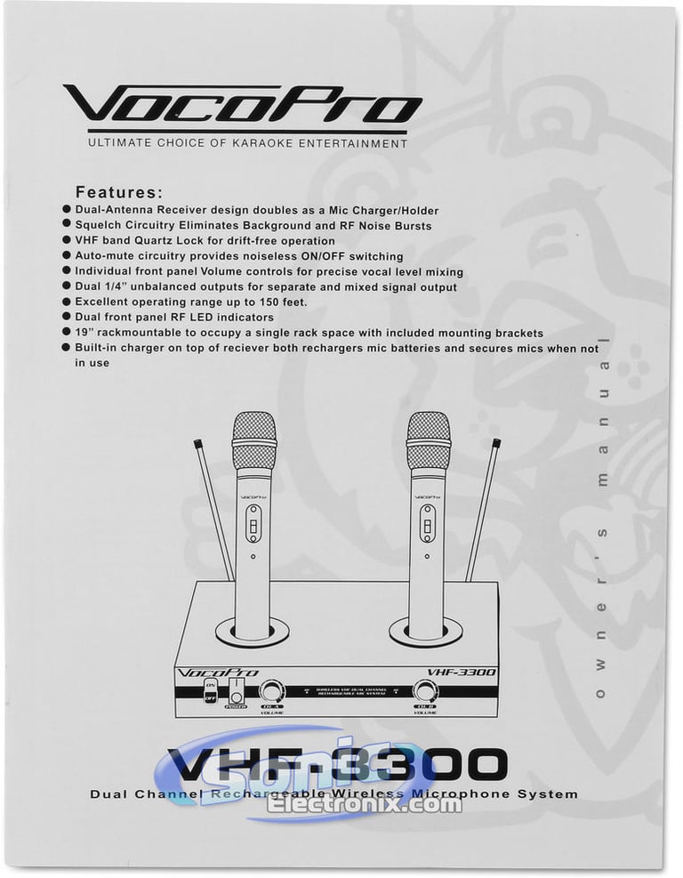 VocoPro VHF-3300 Image 10