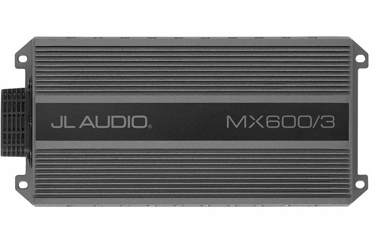 JL Audio MX600/3 Amplifier with Amplifier Wiring Kit Image 2