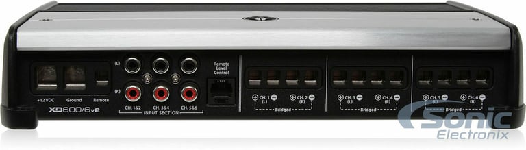 JL Audio XD600/6v2 with Amplifier Wiring Kit Image 5