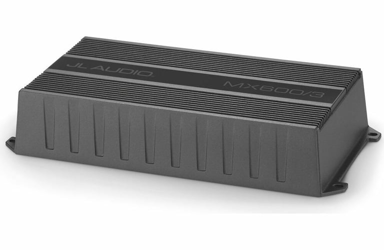 JL Audio MX600/3 Amplifier with Amplifier Wiring Kit Image 5