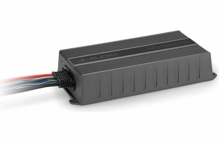 JL Audio MX600/3 Amplifier with Amplifier Wiring Kit Image 4