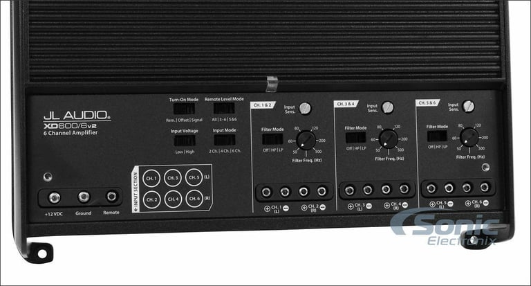 JL Audio XD600/6v2 with Amplifier Wiring Kit Image 4