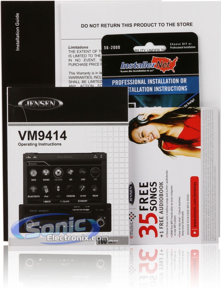 Jensen VM9414 Open Box Image 11