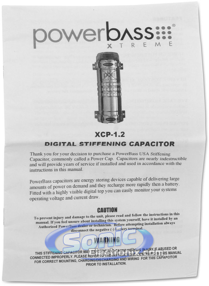 PowerBass Xtreme XCP-1.2 Image 5