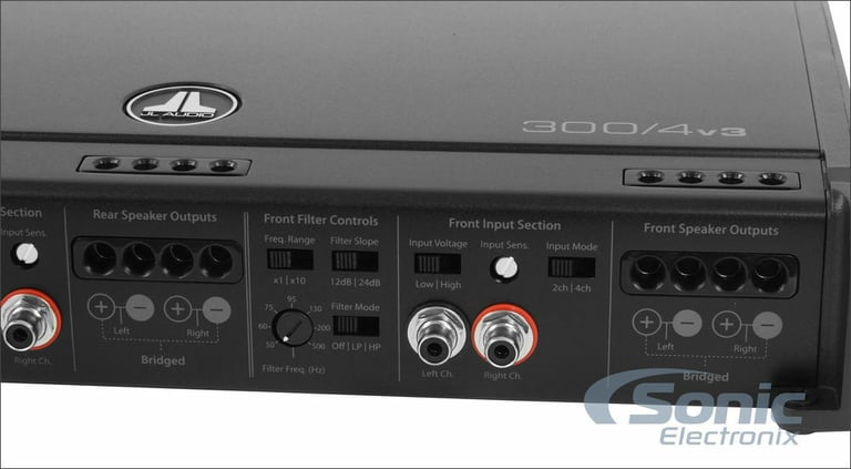 JL Audio Slash 300/4v3 Amplifier + Free $100 Gift Card Image 7