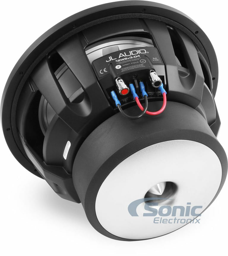 JL Audio 12W6v3-D4 Subwoofer + Free $100 Gift Card Image 5