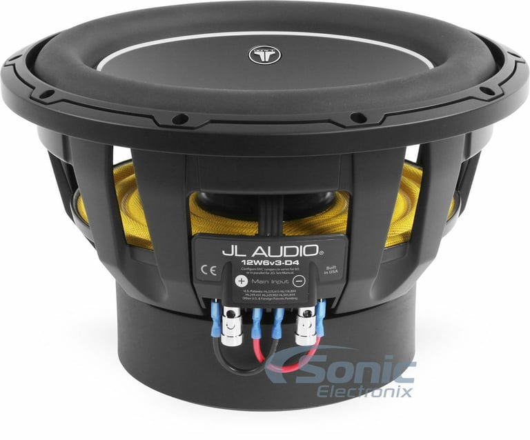JL Audio 12W6v3-D4 Subwoofer + Free $100 Gift Card Image 4