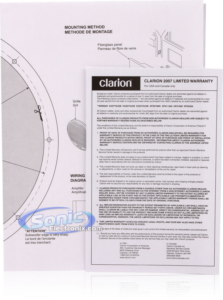 Clarion CMSW10.1 Image 8