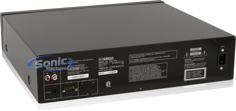 Yamaha CDC-697BL Image 5