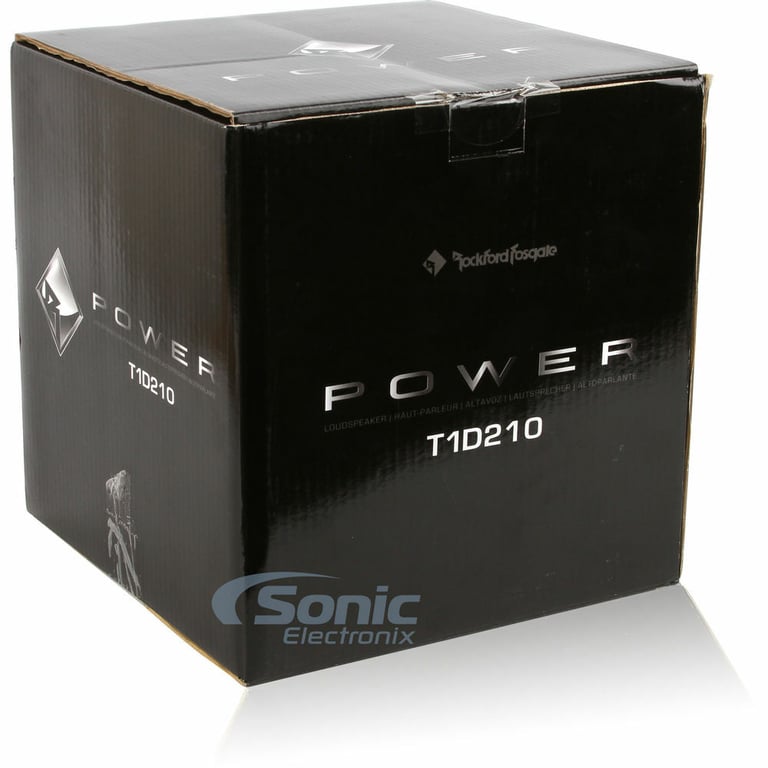 Rockford Fosgate Power T1D210 + Belva MDFS10 Subwoofer Enclosure Image 13