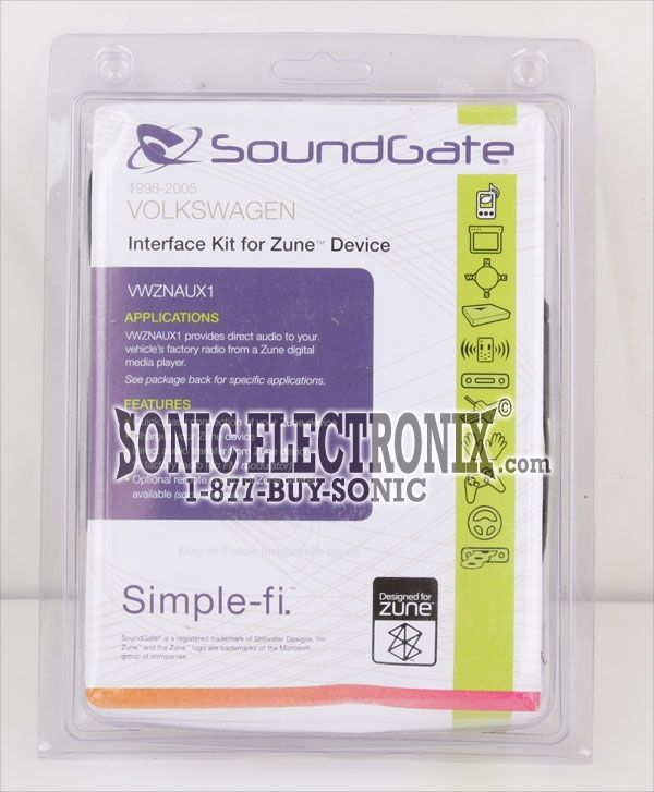 SoundGate VWZNAUX1 Image 8