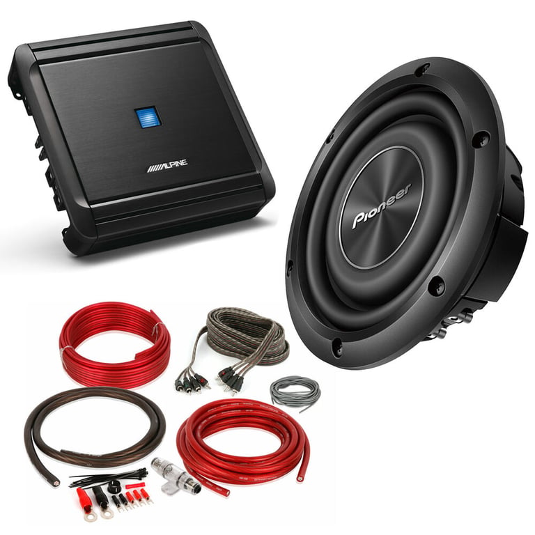 Pioneer TS-A2000LD2 + Alpine Monoblock Amplifier + Amp Kit Image 1