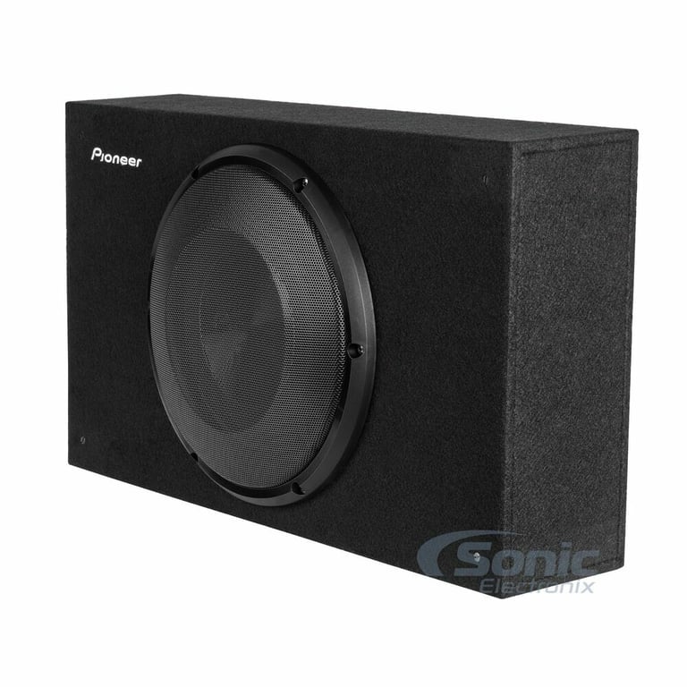 Pioneer TS-A2500LB Loaded Enclosure + NVX Monoblock + 8 Gauge Amp Kit Image 6